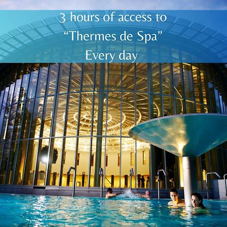 Les Thermes De Spa By La Cour De La Reine Hotel, Suites & Acces Gratuit Au Centre Thermal Exterior foto